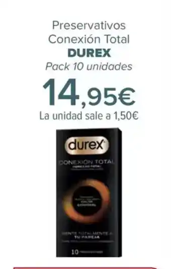 Carrefour DUREX Preservations Conexión Total oferta