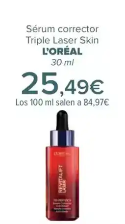 Carrefour L'ORÉAL Sérum corrector Triple Laser Skin oferta