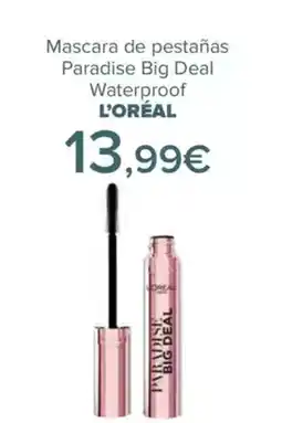 Carrefour L'ORÉAL Mascara de pestañas Paradise Big Deal Waterproof oferta
