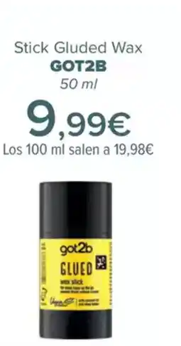 Carrefour GOT2B Stick Gluded Wax oferta