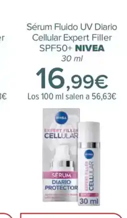 Carrefour NIVEA Sérum iluminador Vitamina C Cellular Expert Filler oferta