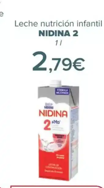 Carrefour NIDINA 2 Leche nutrición infantil oferta