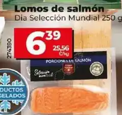 Dia Dia selección mundial - lomos de salmón 250 g oferta