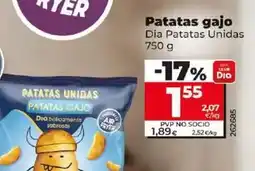 Dia Dia patatas unidas - patatas gajo 750 g oferta