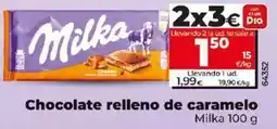 Dia Milka - chocolate relleno de caramelo 100 g oferta