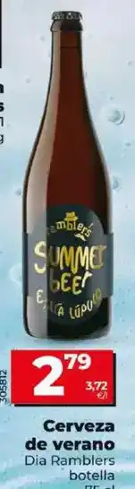 Dia Dia ramblers - cerveza de verano oferta