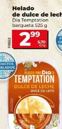 Dia Dia temptation - helado de dulce de leche oferta