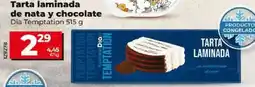 Dia Dia temptation - tarta laminada de nata y chocolate oferta