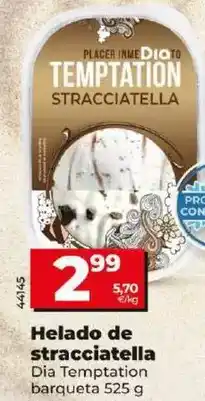 Dia Dia temptation - helado de stracciatella oferta