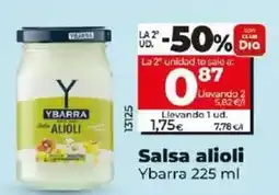 Dia Ybarra - salsa alioli 225 ml oferta