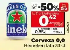 Dia Heineken - cerveza lata 33 cl oferta