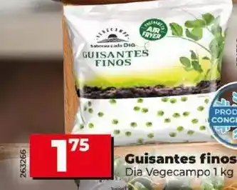Dia Dia vegecampo - guisantes finos 1 kg oferta
