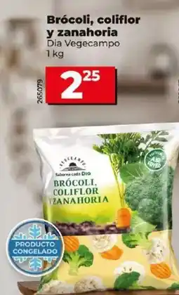Dia Dia vegecampo - brócoli, coliflor y zanahoria 1 kg oferta