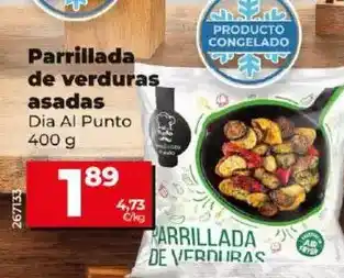 Dia Dia al punto - parrillada de verduras asadas 400 g oferta