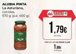 SPAR Gran Canaria La asturiana - alubia pinta oferta