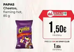 SPAR Gran Canaria Cheetos - papas oferta