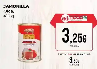 SPAR Gran Canaria Olca - jamonilla oferta