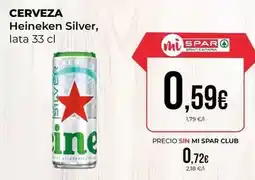 SPAR Gran Canaria Heineken - cerveza silver oferta
