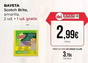 SPAR Gran Canaria Scotch - bayeta oferta