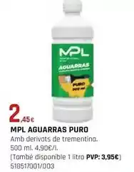Fes Més Mpl - aguarras puro oferta