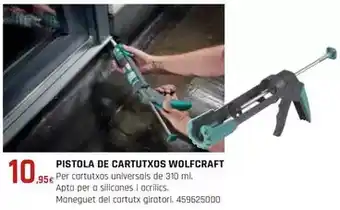 Fes Més Wolfcraft - pistola de cartutxos oferta