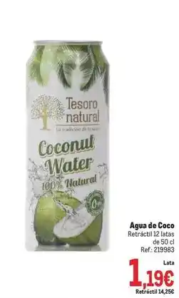 Makro San - agua de coco oferta
