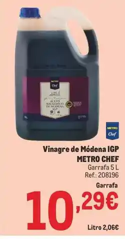 Makro Chef - vinagre de modena igp oferta