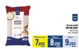 Makro Chef - arroz sushi oferta