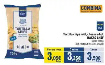 Makro Chef - tortilla chips mild oferta
