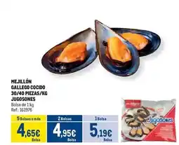 Makro Gallego - mejillon cocido oferta