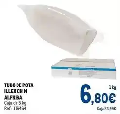 Makro Alfrisa - tubo de pota oferta