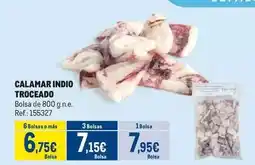 Makro Calamar indio troceado oferta