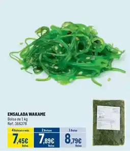 Makro Ensalada wakame oferta