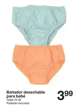 Zeeman Bañador desechable para bebé oferta