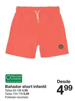 Zeeman Banador short infantil oferta