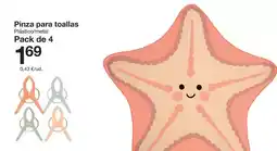 Zeeman Pinza para toallas oferta