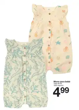 Zeeman Mono para bebe oferta