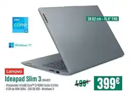 PCBox Lenovo - ideapad slim 3 lnv4831 oferta