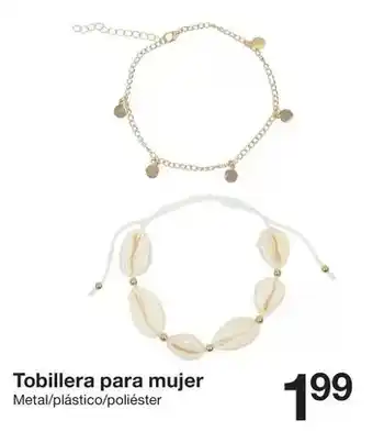 Zeeman Tobillera para mujer oferta