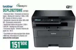PCBox Brother - dcple2627dwe oferta