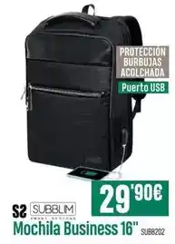 PCBox Subblim - mochila business 16 oferta