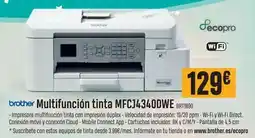 PCBox Brother - multifuncion tinta mfcj4340dwe oferta