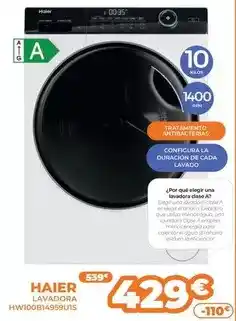 Pascual Martí Haier - lavadora hw100b14959u1s oferta