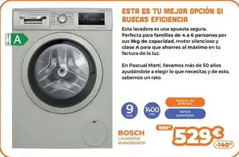 Pascual Martí Bosch - esta es tu mejor opcion si buscas eficiencia oferta