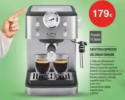 Milar Delonghi - cafetera espresso em4450m oferta