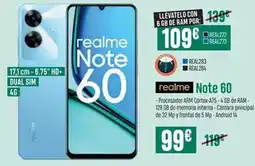 PCBox Realme - note 60 oferta