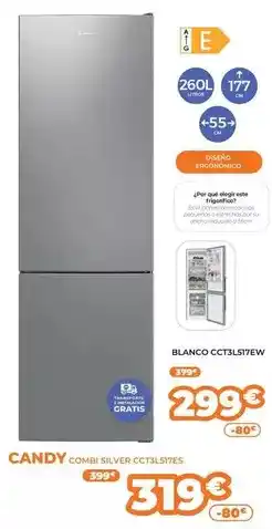 Pascual Martí Candy - combi silver cct3l517es oferta