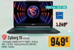 PCBox Cyborg 15 ms14265 oferta