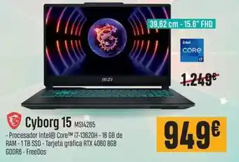 PCBox Cyborg 15 ms14265 oferta