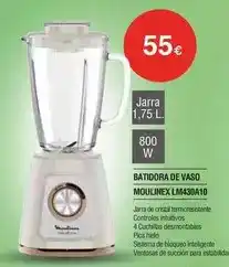 Milar Moulinex - batidora de vaso lm430410 oferta